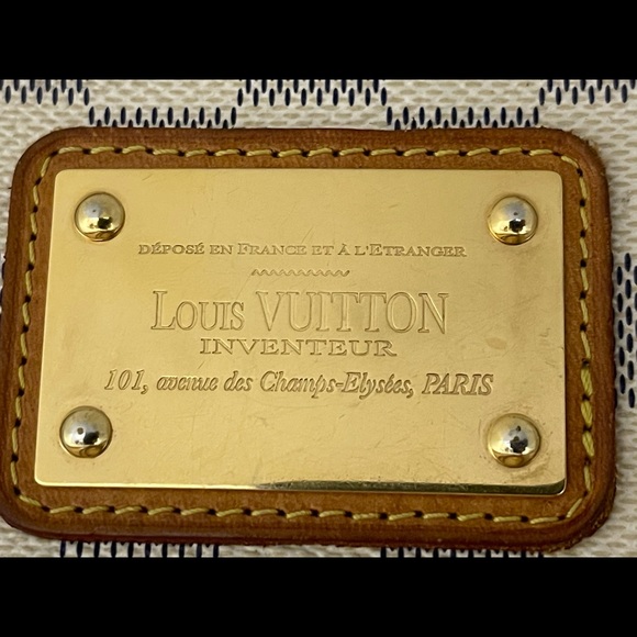 LOUIS VUITTON Damier Azur Eva Pochette Crossbody - Picture 3 of 16